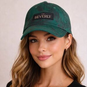 The Beverly Tropical Green Cap